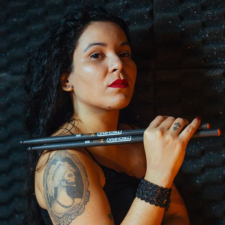 Julie Sousa - Indipendent - Techra Drumsticks