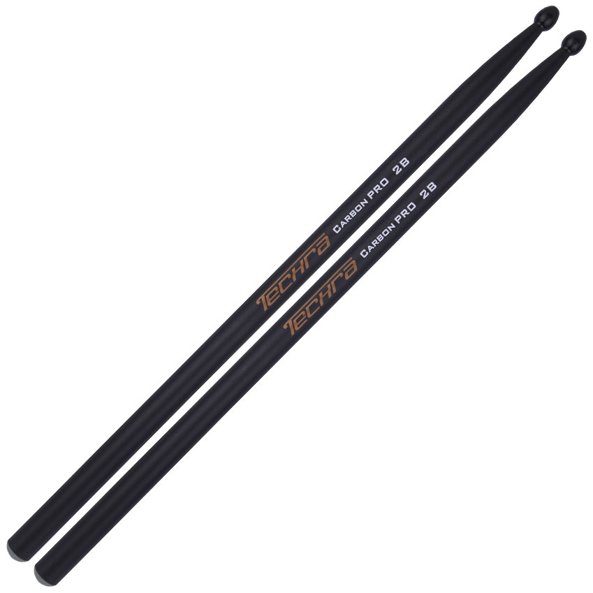 Carbon Pro 2B Techra Drumsticks