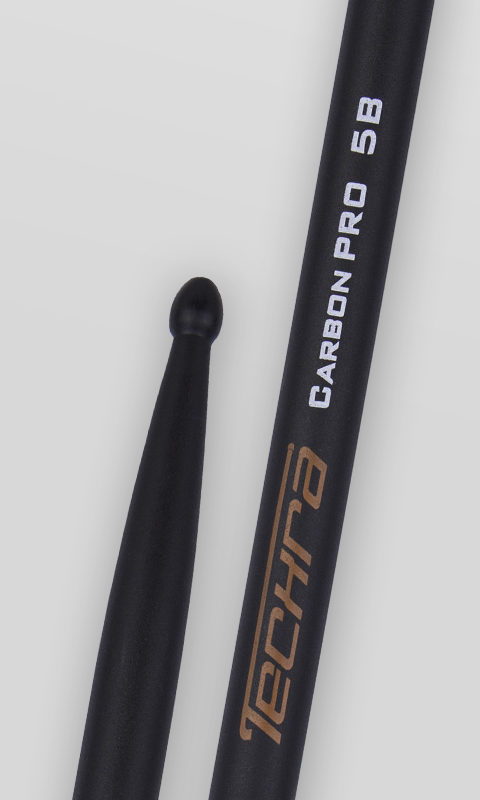 Carbon Pro cover Techra Drumsticks