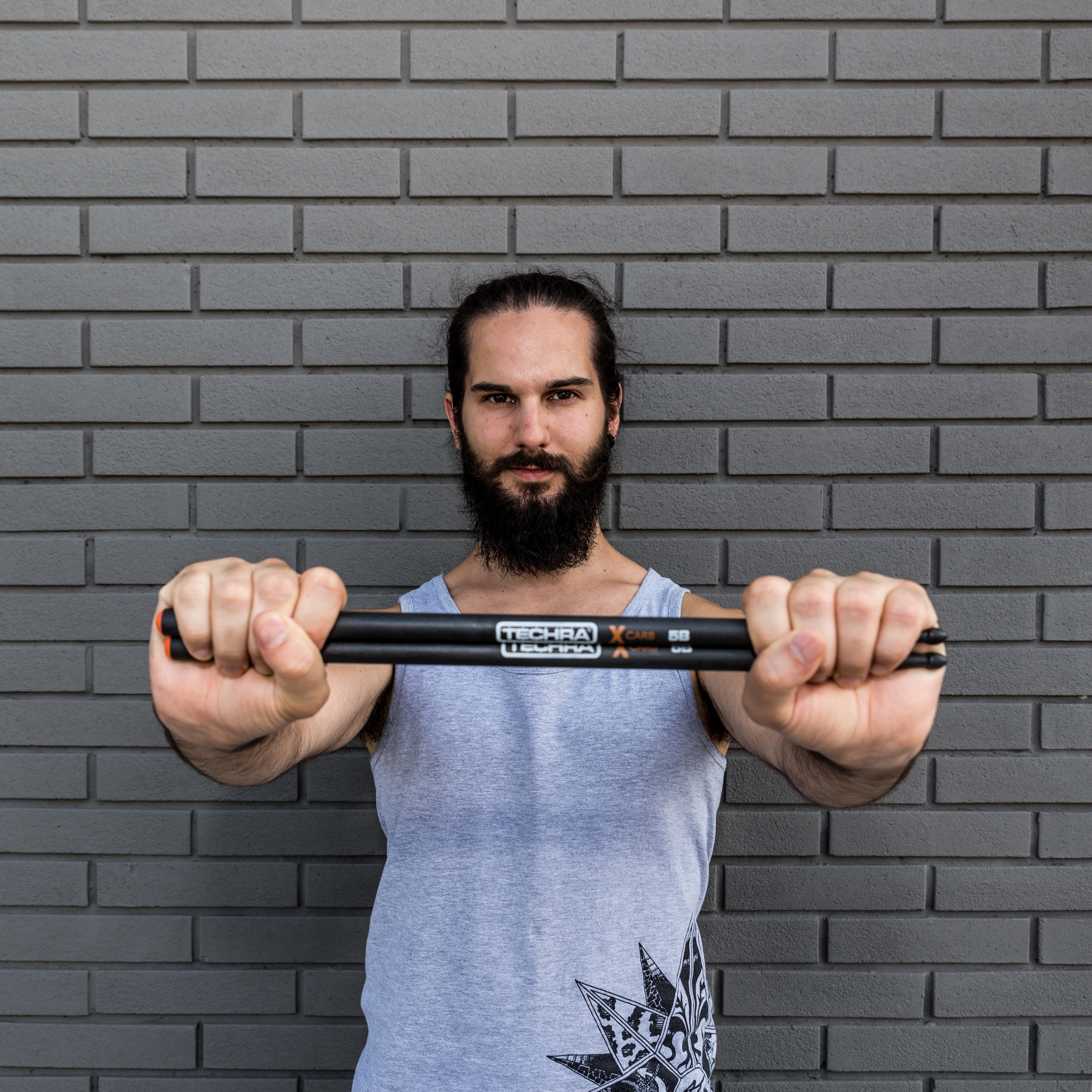 Alessandro Meneghini - Worstenemy - Techra Drumsticks